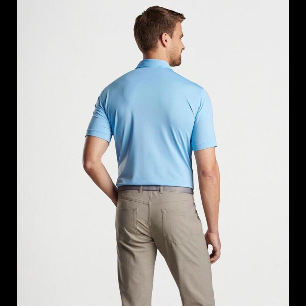 Men's Peter Millar Jubilee Performance Polo Golf Shirt Size Large MSRP $100 - Picture 4 of 7